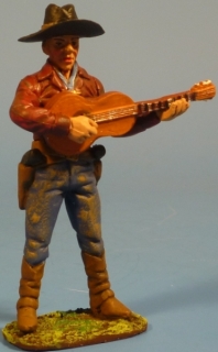 Cowboy Gitarre spielend