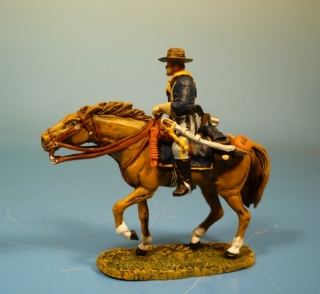 7US Kavallerist  zu Pferd