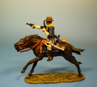 7US Kavallerie Offizier  zu Pferd