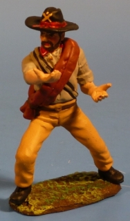 Konfderierten Soldat Speichenrad haltend (fr Kanone)