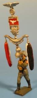 Schellenbaumtrger marschierend