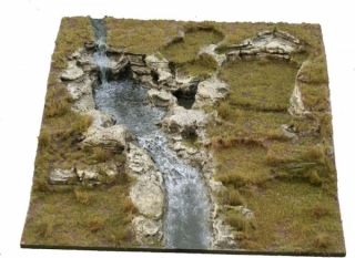 Wasserfall (30x30cm)