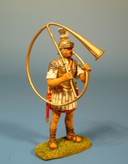 Pr�torianer stehend mit Musikinstrument