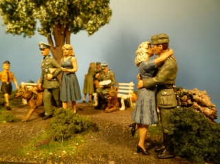 Diorama Wehrmacht Heimaturlaub