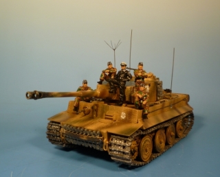 Kampfpanzer VI Tiger von Michael Wittmann 1944 letzter Einsatz im Kessel von Falais