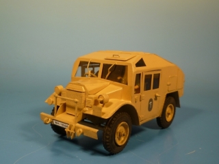 Afrikakorps Beutefahrzeug Gun Tractor