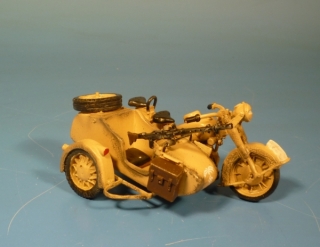 Afrikakorps BMW R75 Beiwagenkrad