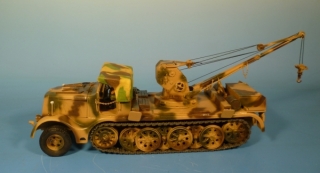 18t Zugkraftwagen Sd.Kfz. 9/1 mit 6t Bilstein Kran 