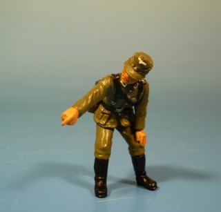 Soldat zeigend