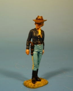 Frau in Nordstaaten Uniform