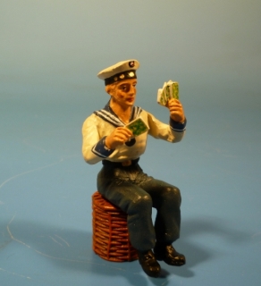 Kriegsmarine Matrose Skatspieler
