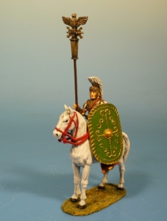 Prtorianer Standartenreiter zu Pferd