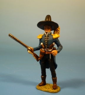 Cowboy stehend mit Gewehr