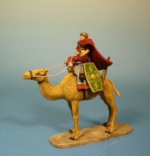 Julius C�sar auf Dromedar in �gypten