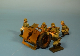 7,5cm leichtes Infanteriegesch�tz 18 IG-18 Mit Gummibereifung