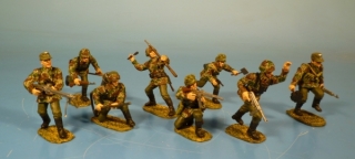 Wehrmacht Tarnfleck strmende Infanterie
