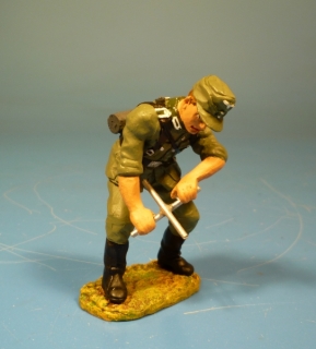 Wehrmacht Mechaniker mit Kreuzschlssel