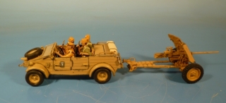 Afrikakorps VW K�belwagen mit Pak