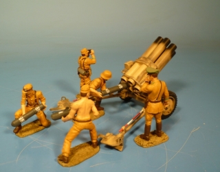 15 cm Nebelwerfer 41 mit Afrikakorps Bedienung