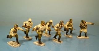 St�rmende Wehrmacht Winter Soldaten