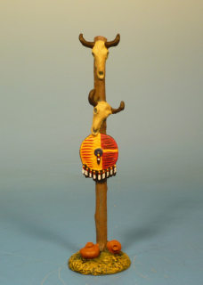 Indianer Totem (H�he 17,5 cm)
