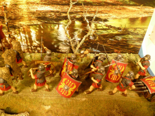 Diorama R�mische Legion in Germanien
