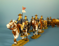 7US Kavallerie Reiterzug mit Proviantwagen