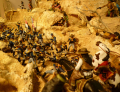 Diorama US Kavallerie gegen Apachen